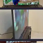 شاشة سمارت 55بوصه الشاشة اخو الجديد نضيفة مافيها شي