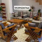 كراسي جلسات خارجية جميع الوان