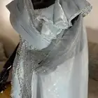فستان سهرة سماوي