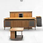 جديد مكتب طقم فخم مدير و مكاتب موظفين طاولة إجتماع و كراسي