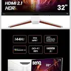 شاشه العاب BENQ mobiuz 4K 144Hz