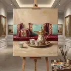 لوحات فنية زيتية حسب الطلب تنفيذ احترافي