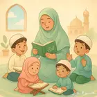 معلمه دين للأطفال
