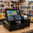 عرض كاشير لمس لمحلات المعدات