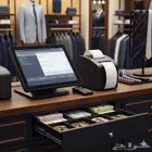 جهاز كاشير لمحل ملابس رجالى