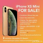 iPhone XS Mini للبيع الحالة  شبه جديد   مدة ال