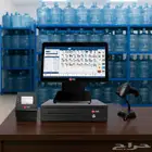 جهاز كاشير محل مياه