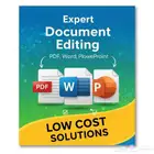 خدمات تعديل pdf انشاء ابحاث word انشاء عروض بور بوينت بأسعار