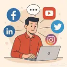 إدارة حسابات التواصل الاجتماعي
