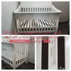 سرير اطفال شبه الجديد قوي جدآ وسليم أخذته ب الف ابيعه ب350