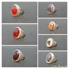 خواتم عقيق شغل مميز فضه تقيله