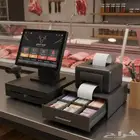 جهاز كاشير لمس لملحمة