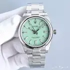 رولكس اويتربيربيتشوال مقاس 41 بيستاشيو Rolex OP Pistachio