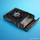 موقد الرحلات يعمل على الغاز