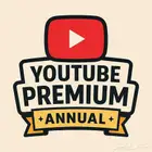 يوتيوب بريميوم سنوي على ايميلك ب55  فقط مع ضمان كامل المده