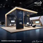 تصميم واعتماد ومراجعة بوثات تصميم معارض مؤقتة Design