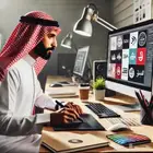 مصمم شعارات و صور سعودي