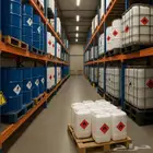 Chemical goods warehouse