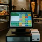 عروووض جهاز كاشير لمس لمطعم شاورما