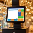 عرض جهاز كاشير لمس لمحلات الانارة والنجف