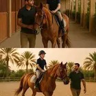 ركوب خيل لجميع الاعمار بأفضل الأسعار جدة الحمدانية