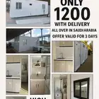 Porta cabin (6 x 4 m) High Quality Aramco Standred with tiol