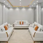 أطقم كنب مودرن وفاخر بضمان سنتين على الخشب والإسفنج