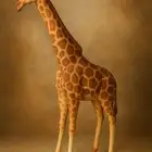 مجسم زرافة فايبر جلاس بتفاصيل جميلة وزاهية الكمية محدودة