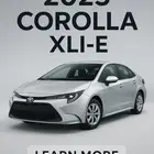تويوتا كورولا مطور 2025. 2.0cc xli e