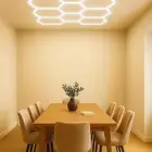 إنارة خلية نحل LED (672W)   مقاس كبير 243 484 سم
