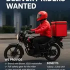 فرصة عمل سائق دباب   delivery riders wanted