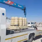 ونش كرين سطحة سيارات وغرف ومكاين وخزانات داخل الرياض