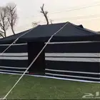 خيام باكستانية اسود مخططت ابيض