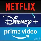 نت فلكس امازون دزني 3 تطبيقات 70 ريال مده 6شهر