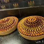 معلم رص صواني شوكلت مكشوف مغلف.