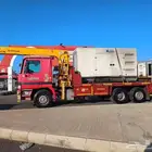 بوم ترك للايجار ونش8طن سطحه 7 م في المدينه منوره Boomtruck