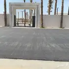 زفلته واسفلت وتوريد ومبشور وعمل ترابيه وتخطيط طرق