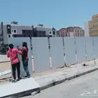 بنرات اعلانيه وتسوير مشاريع