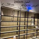 للباحثين عن الفخامه طقم رفوف بمقاسات واسعه وانارة LED