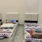 كامل سرير مراتب 10سنتي طبي بطانيه 3كيلو مخده شراشف 190 90