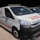 تويوتا باص اسعاف مجهز بنزين 2028