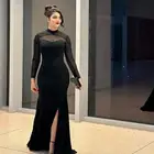 فستان سهرة أسود