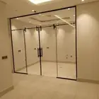 ابواب زجاج محلات  باب قزاز صيانة  باب قزاز  تفصيل باب زجاج