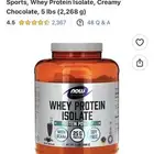 بروتين واي ايزو - جديد -5 باوند من شركة Now