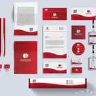تصميم لوقو - هوية تجاريه - بصرية مشروع تخرج - جامعي - مدرسي