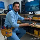 فني وخبير صيانة اجهزة الكمبيوتر (الحاسبات) خبرة 14 عاما