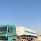 تريلة ماء للايجار الشهر او السنوي بسواق او بدون سواق