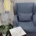 كنب رمادي مفرد