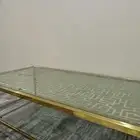 طاوله جديده لم تستخدم مع طاولتين خدمه