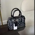 شنطة كوتش اسود رمادي